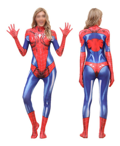 Cosplay De Spider-man Para Adultos Mujer Traje