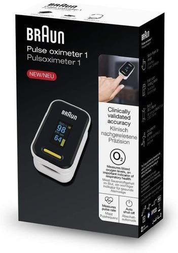 Braun Oximetro Bpx800us Pulsiometro