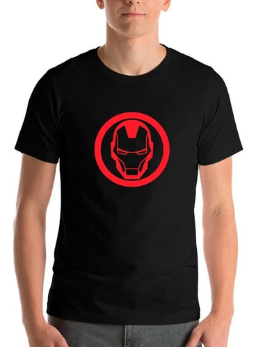 Polera Ironman Circulo Avengers Superheroe Hombre/niño