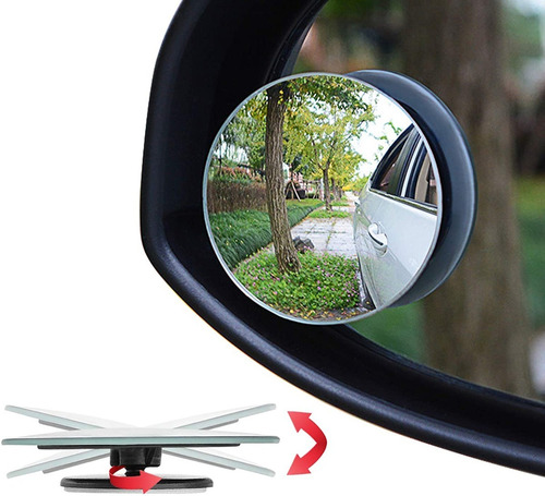 Espejo Retrovisor Para Puntos Ciegos Auto Moto Camión X2unid