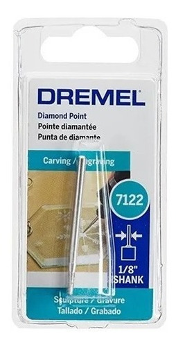 Fresa Punta De Diamante Dremel 7122 Minitorno Dremel Vidrio