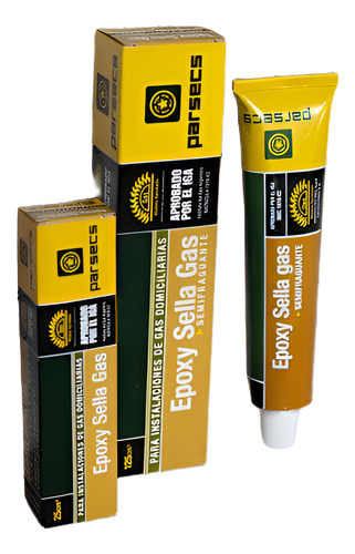 Sellador Epoxy Chico Para Caños De Gas X 25cc Parsecs