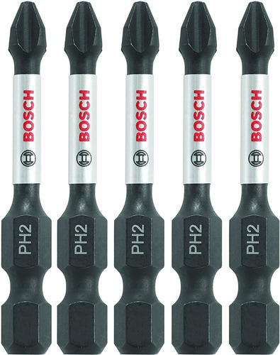 Puntas Para Destornillador 2 Pul. 5 Pzas. Bosch