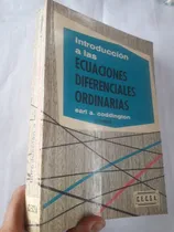 Comprar Libro Ecuaciones Diferenciales Ordinarias Coddington