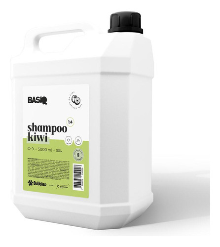 Shampoo Bubbles Basiq Kiwi 5lts (1:4)