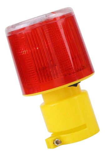 A 1 4 X Luces De Advertencia Redondas Precaución Solares,