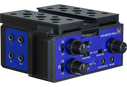 Adaptador De Audio  Compatible Con Dslrs Y Videocámaras.