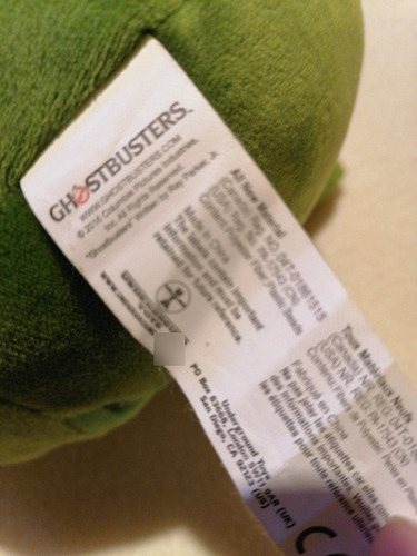 Peluche Original Pegajoso Ghostbusters Cazafantasmas Sonido (Usado)