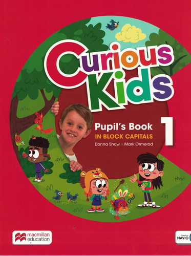 Curious Kids 1 Book Mayuscula  2024