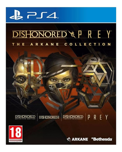 Dishonored And Prey The Arkane Collection Ps4 Juego Fisico