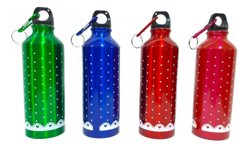 Botella Aluminio 500 Ml Con Varios Colores - Sheshu Home