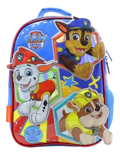 Mochilita Jardín 12  Paw Patrol Infantil Escolar