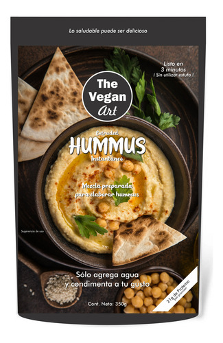 Hummus Instantáneo (rinde Para Varias Preparaciones)