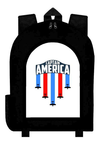 Mochila Capitan America Adulto / Escolar / Unisex K2