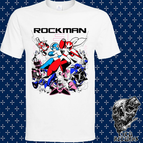 Megaman Rockman - Videojuegos - Polera- Cyco Records