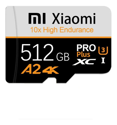 Tarjeta Micro Sd Xiaomi 512 Gb Class A-2 Pro Pluss