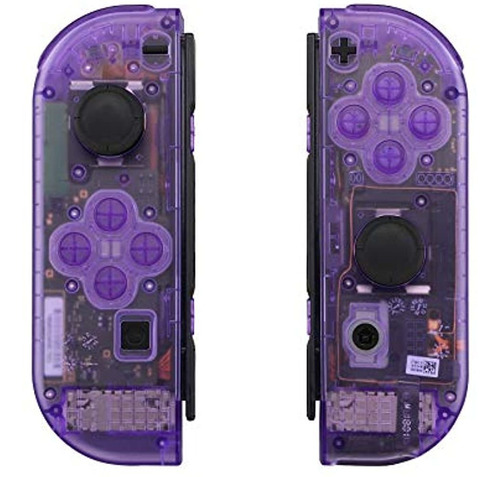 Carcasa Del Controlador De Mano Joycon Extremerate Clear Ato