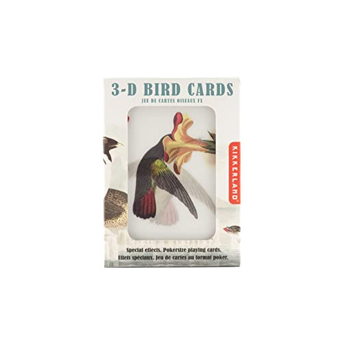 Baraja De Cartas 3d Póker De Pájaros