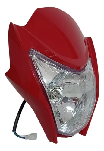 Farola Completa Akt Ttr 150/ 180 Color Rojo