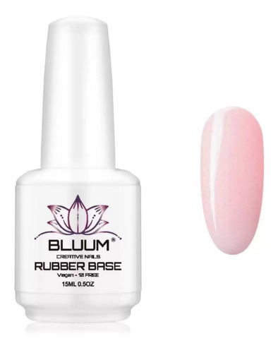 Base Rubber Profesional Bluum Variedad Colores 15 Ml