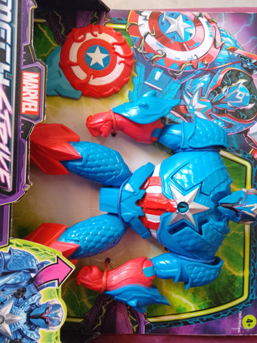 Mech Strike Capitán América - 20 Cm (Usado)