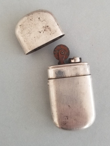 Imagen 3 de 4 de Antiguo Encendedor Plata Sellado. 55305