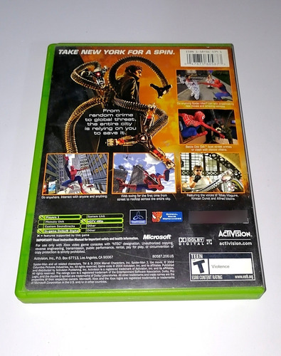 Spider-man 2 - Xbox Clásico Original (Usado)