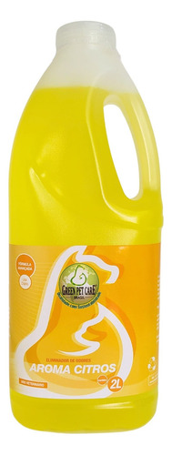 Eliminador Odores Citronela Cães 2lt Desinfetante Green Pet