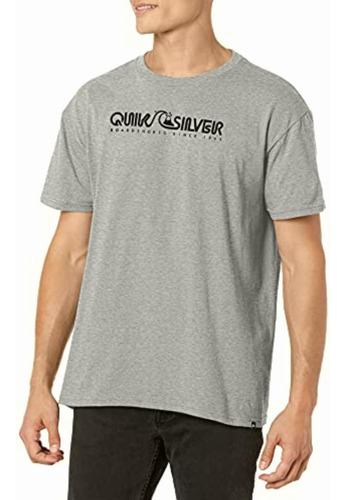 Quiksilver Camiseta De Manga Corta Para Hombre Con Gráfico