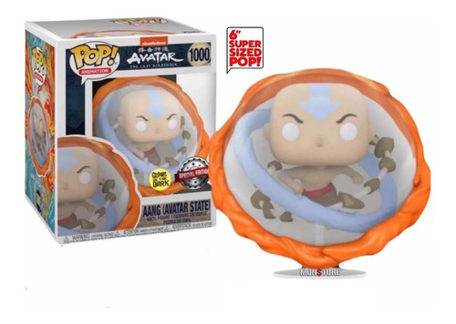 Funko Pop Aang Avatar State Element 6 Inch #1000 Exclusive