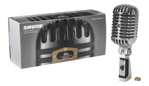 Micrófono Vocal Clásico 55sh-ii Shure Plateado