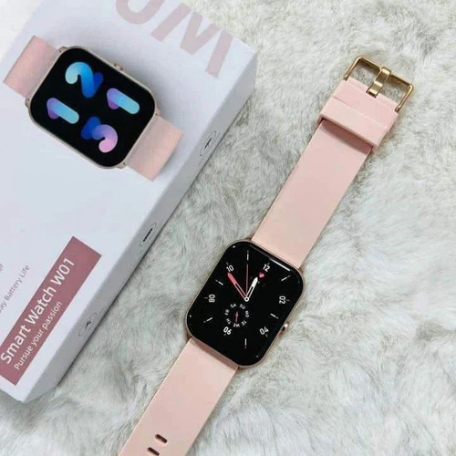Reloj Smartwatch Xiaomi Imilab W01 1.69 Rosa Oxímetro Full