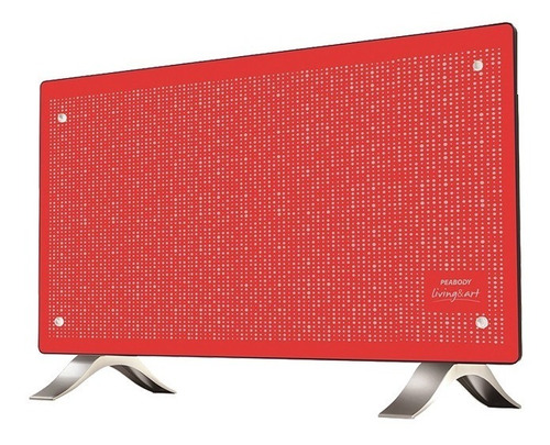 Panel Vitroceramico Peabody Vc20r Rojo Calefactor 2000w
