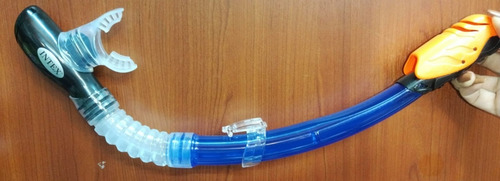 Snorkel Lente Vidrío Templado Y Respirador De Buceo Adulto