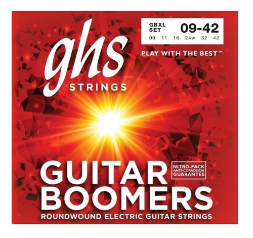 Cuerdas Guitarra Electrica Ghs Boomers 09 42 Gbxl