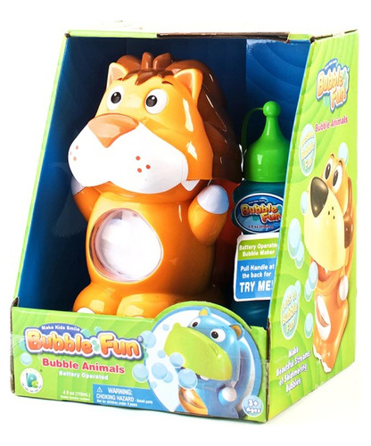 Burbujero Leon Bubble Fun 18cm 99496