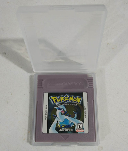 Pokemon Silver Version Nintendo Game Boy Completo De Pikachu (Usado)