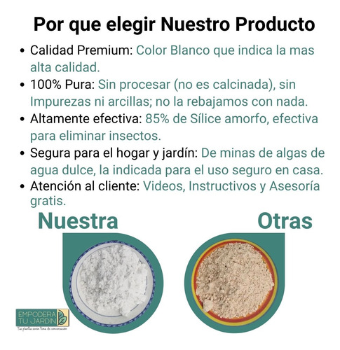 Kit Tenopa 1kg Diatomeas Aspersor 2 L Mata Elimina Insectos