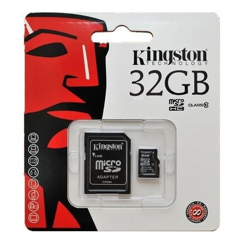 Memo Memoria Micro Sd Kingston 32 Gb Clase 10 Originales!