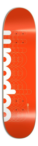 Tabla De Skate Woodoo Inst. Bauhaus Multiplied Naranja