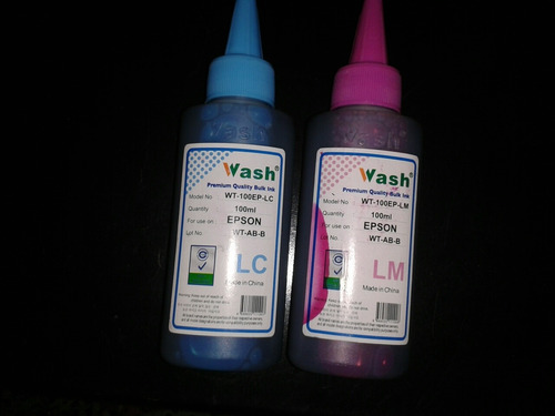 Tinta Para Impresora Wash Para Hp Cano   100ml