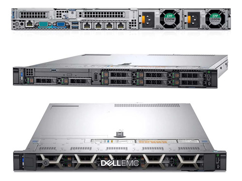 Servidor Dell R640 2 X Gold 6150 256gb 2 X 1.8tb 12g + 3tb