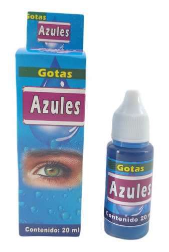 Gotas Para Ojos Azules Manzanilla Sábila  
