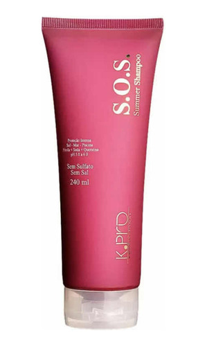 K.pro S.o.s. Summer - Shampoo Sem Sulfato 240ml