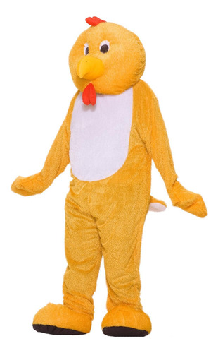 Disfraz De Mascota De Pollo De Peluche Forum Deluxe, Talla