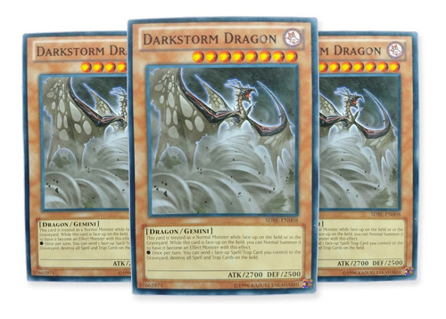 Yugi-oh! Darkstorm Dragon Sdbe-en008 Comun