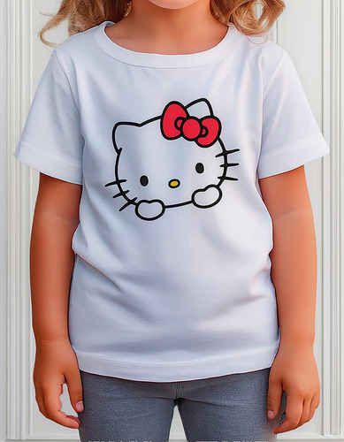 Playera Kitty Hello Kitty Infantil Para Niña M#41