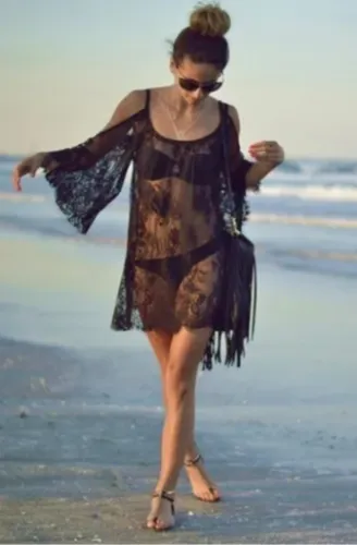Vestido con pareo new arrivals
