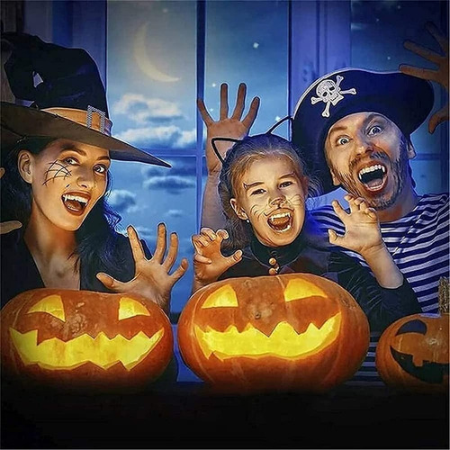 5 Dientes Falsos Disfraz Postizos Vampiro Halloween Cosplay | Cuotas sin interés 5 Dientes Falsos Disfraz Postizos Vampiro Halloween Cosplay | Cuotas sin interés