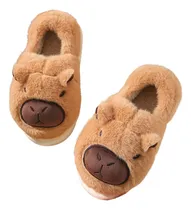 Comprar Pantuflas Capibara, Lindas Pantuflas Algodón Capibara